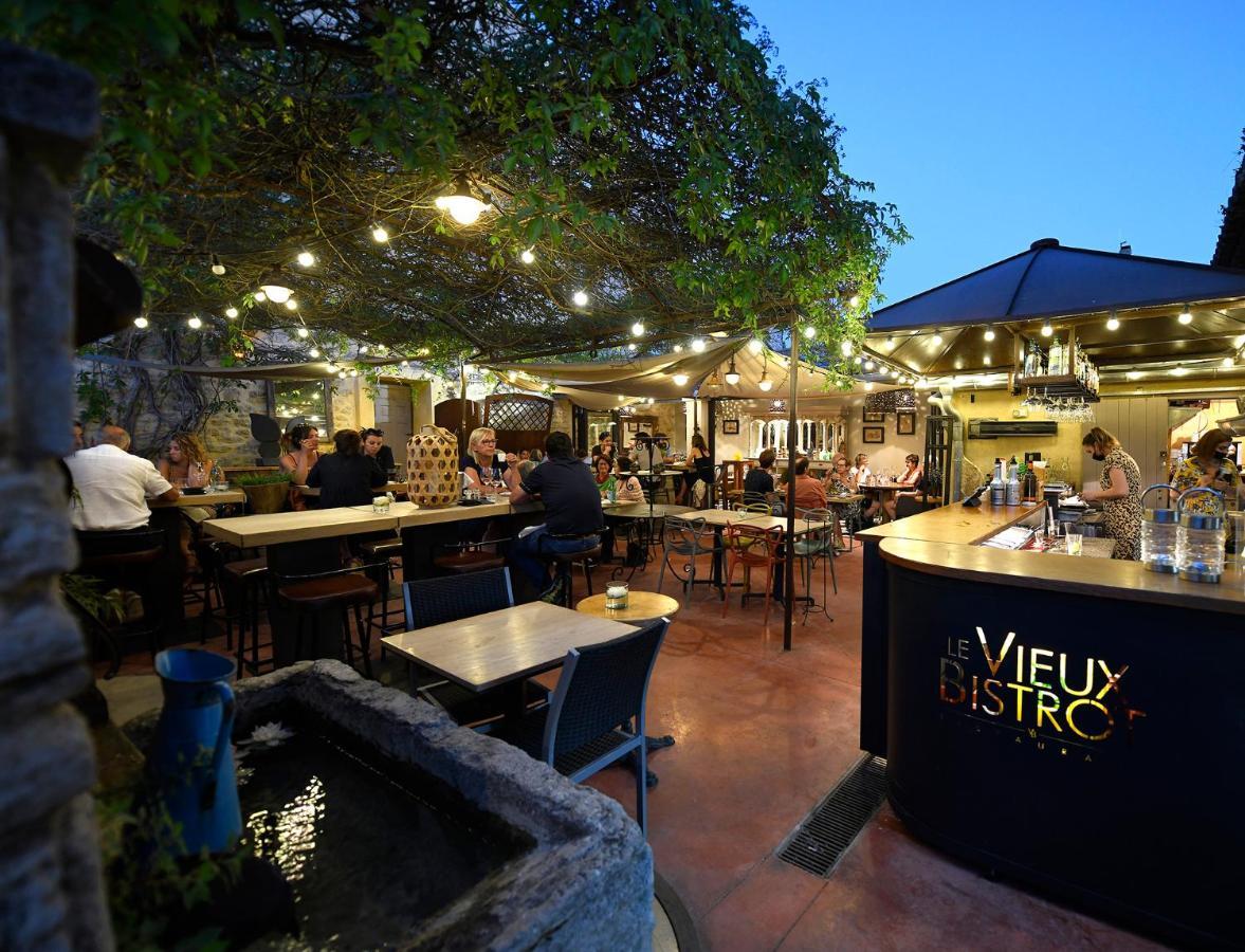 Les Chambres Du Vieux Bistrot Cabrières-dʼAvignon エクステリア 写真